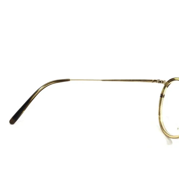 Oliver Peoples Vintage Eyeglasses Frames OV1104 5330 MP-2 Canarywood 48-24-148 - Picture 10 of 14